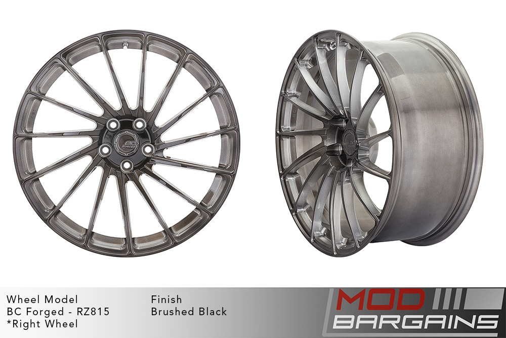 BC Forged RZ815 Monoblock Wheels 17-23 Inch - All Makes & Models
